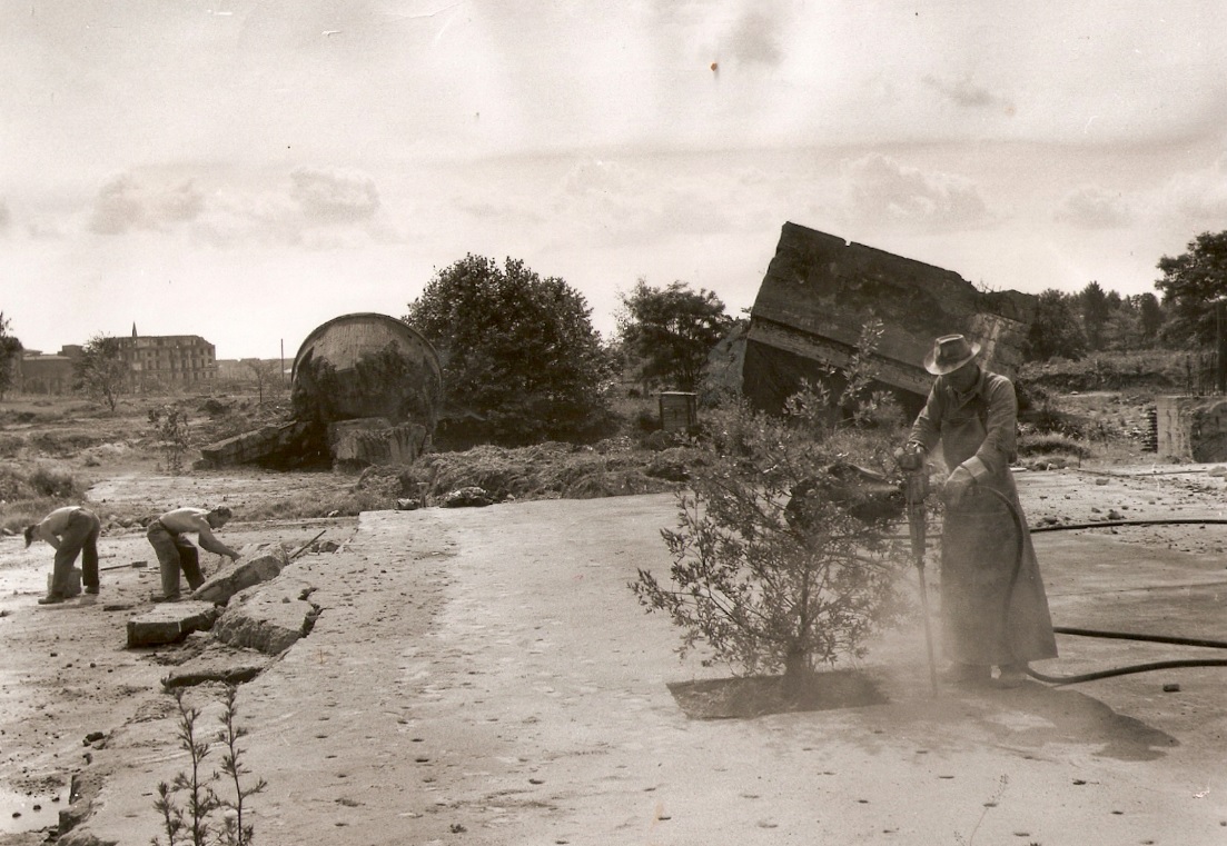 Demolition bunker 1959 AHF