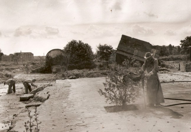 Demolition bunker 1959 AHF